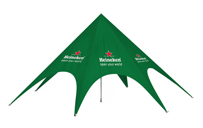 Šator star brendirani Heineken