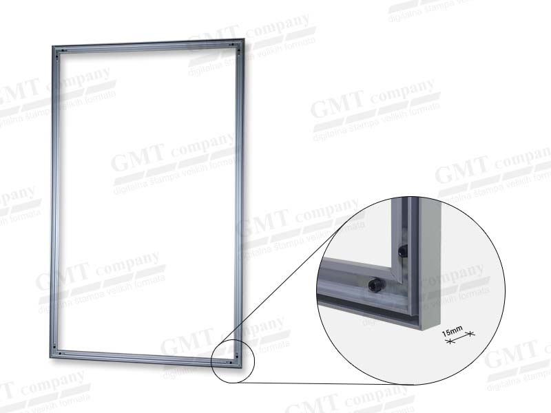 aluminijum frame ram 15 mm gmt