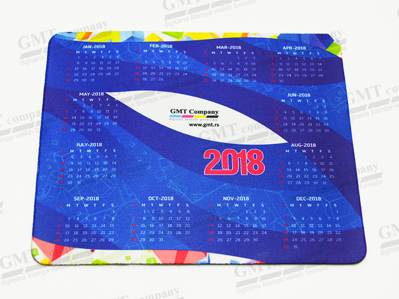 Podloga za miša GMT kalendar print